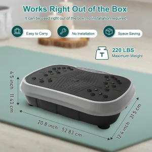 Vibration Plate Exercise Machine