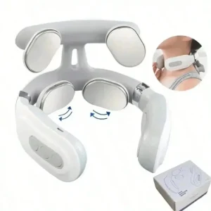 Four heads Adjustable USB Charging Neck Massager